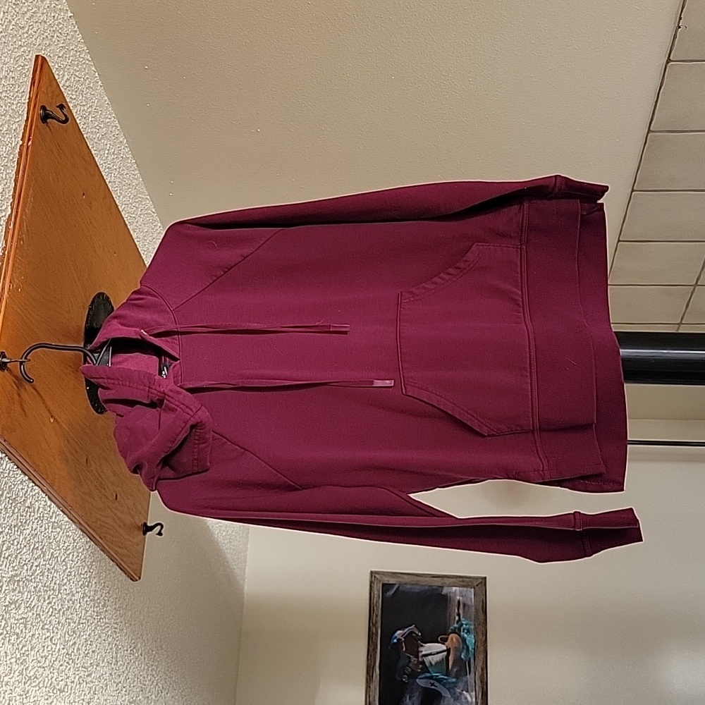 Sm maroon Athletic hoodie